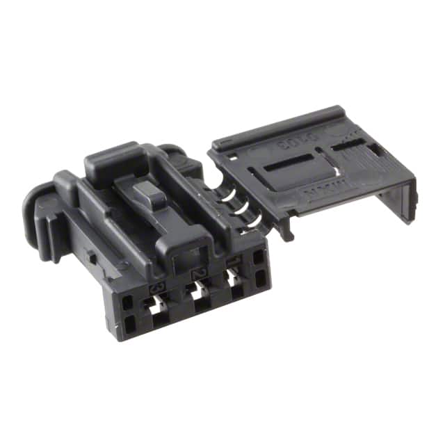 0988211031 CONN PLUG HSG 3POS HYB BLK