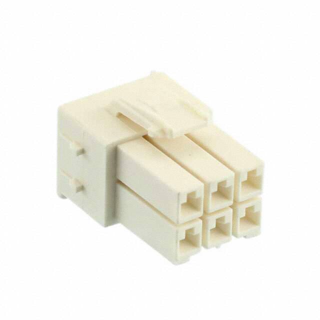 368576-1 CONN PLUG HSG 6POS 3.96MM