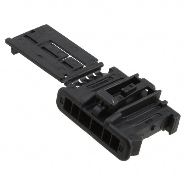 0988211061 CONN RCPT HSG 6POS BLACK