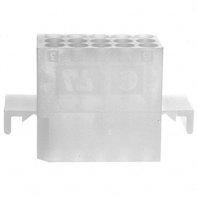 770103-1 CONN RCPT HSG 15POS 5.03MM
