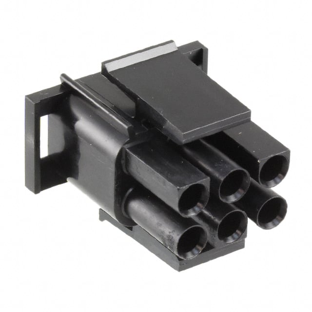 794535-1 CONN PLUG HSG 6POS 150C BLK