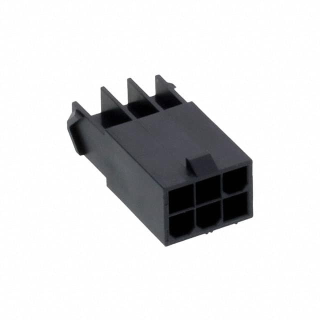1727620106 CONN PLUG HSG 6POS 4.20MM
