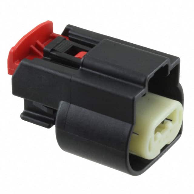 0347520204 CONN RCPT HSG 2POS BLK