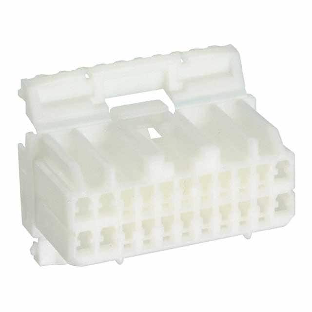 174515-1 CONN PLUG HSG 22POS WHITE