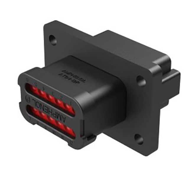 AT04-12PB-LE07 CONN RCPT HSG 12POS FLANGE MNT