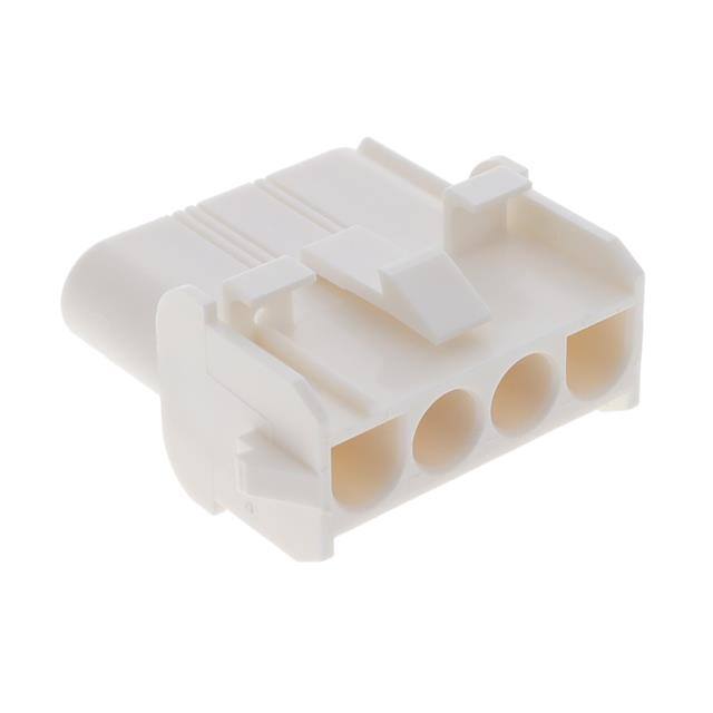 0366440004 CONN RCPT HSG 4POS 6.35MM