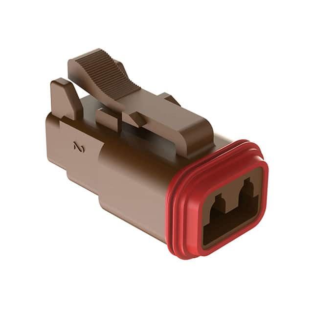 AT06-2S-BRN CONN PLUG HSG 2POS 14-20AWG