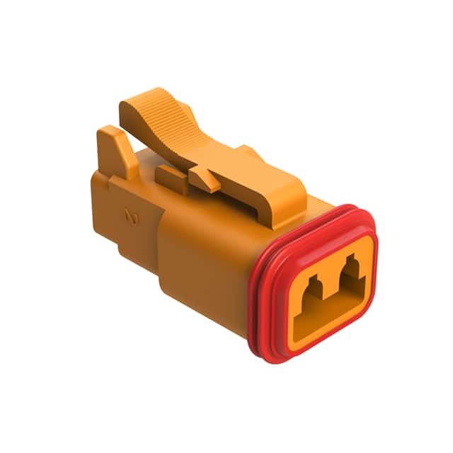 AT06-2S-ORG CONN PLUG HSG 2POS
