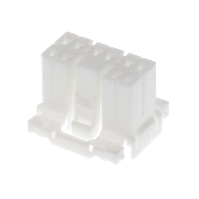174465-1 CONN PLUG HSNG 10POS DUAL WHITE