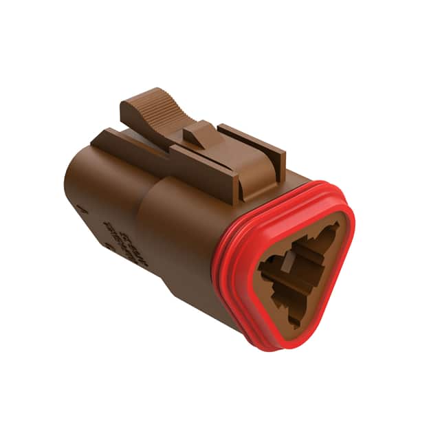 AT06-3S-BRN CONN PLUG HSG 3POS