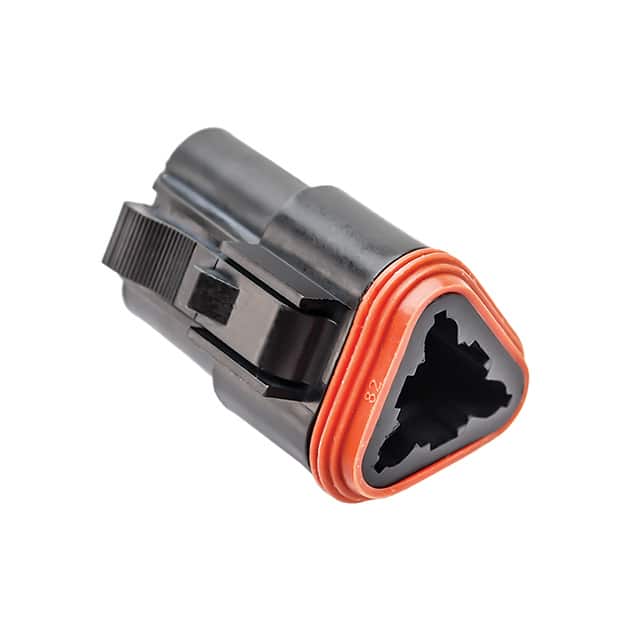 AT06-3S-BLK CONN PLUG HSG 3POS