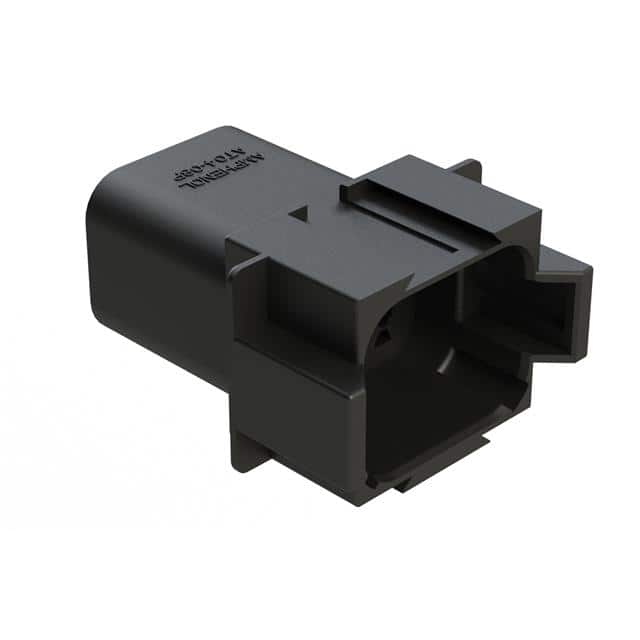 AT04-08PA-RDBLK CONN RCPT HSG 8POS 14-20AWG