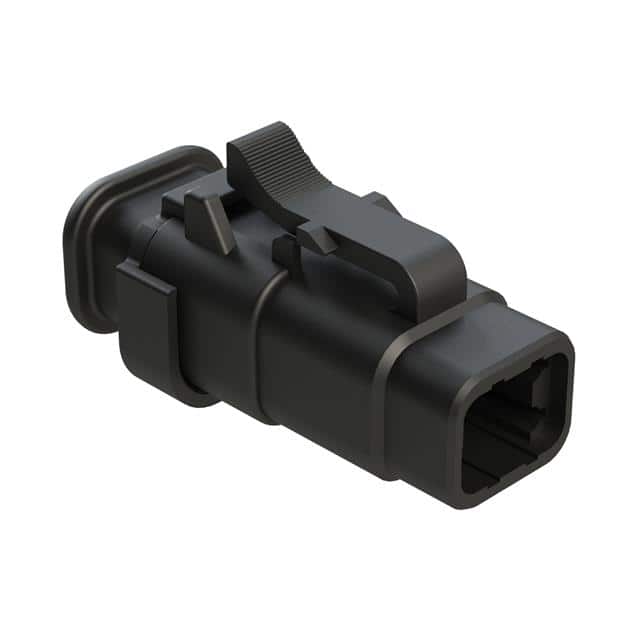 ATM06-4S-SR01BK CONN PLUG HSG 4POS