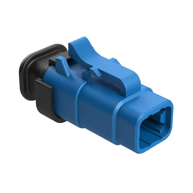ATM06-4S-SR01BL CONN PLUG HSG 4POS