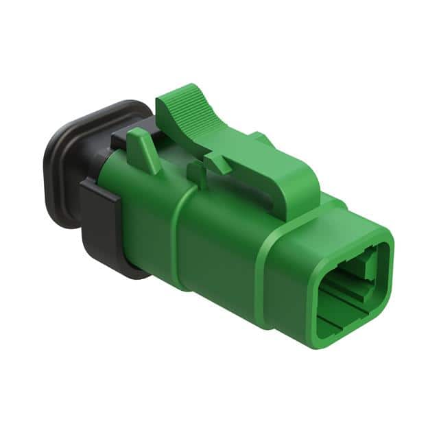 ATM06-4S-SR01GN CONN PLUG HSG 4POS