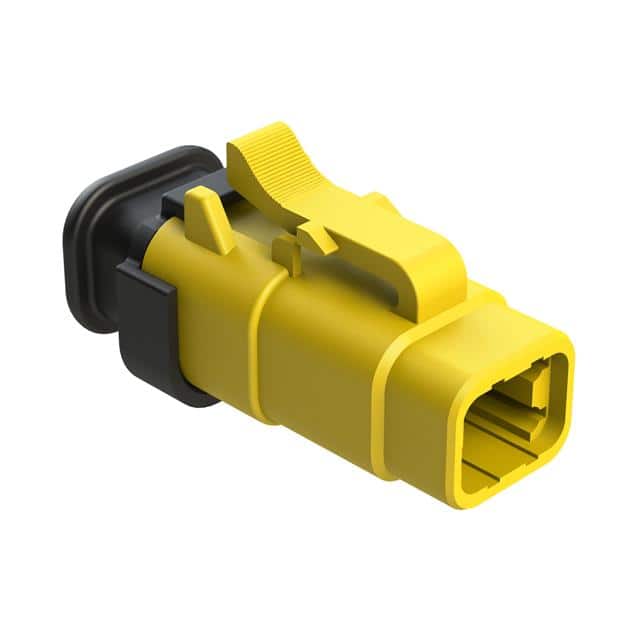 ATM06-4S-SR01YL CONN PLUG HSG 4POS