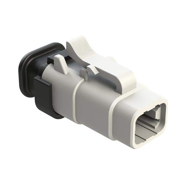ATM06-4S-SR01WT CONN PLUG HSG 4POS