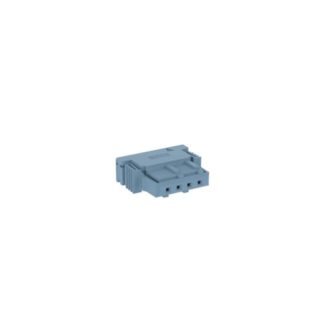 384454-E CONN RCPT HSG 4POS 2.54MM
