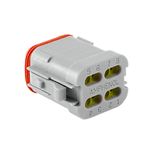AT06-08SA-MM01 CONN PLUG HSG 8POS 14-20AWG