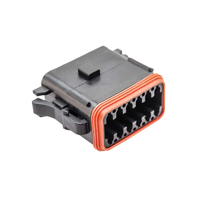 AT06-12SA-BLK CONN PLUG 12POS 14-20AWG SIZE 16