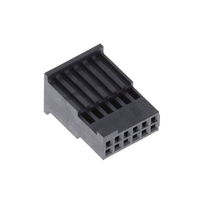 ISDF-06-D CONN INSULATOR HSG 12POS 1.27MM