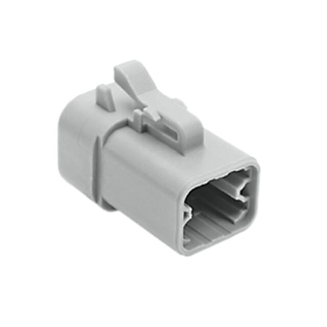 ATP06-4S-RD01 CONN PLUG HSG 4POS