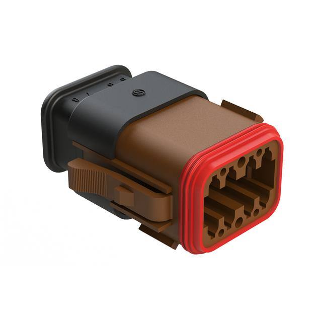 AT06-08SD-SRBR CONN PLUG HSG 8POS 14-20AWG