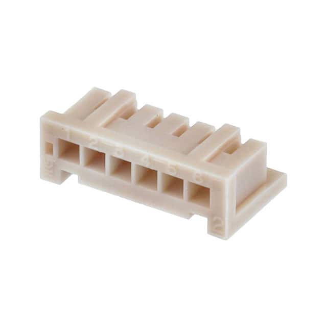 DF1-6S-2.5C CONN SOCKET HSG 6POS 2.50MM