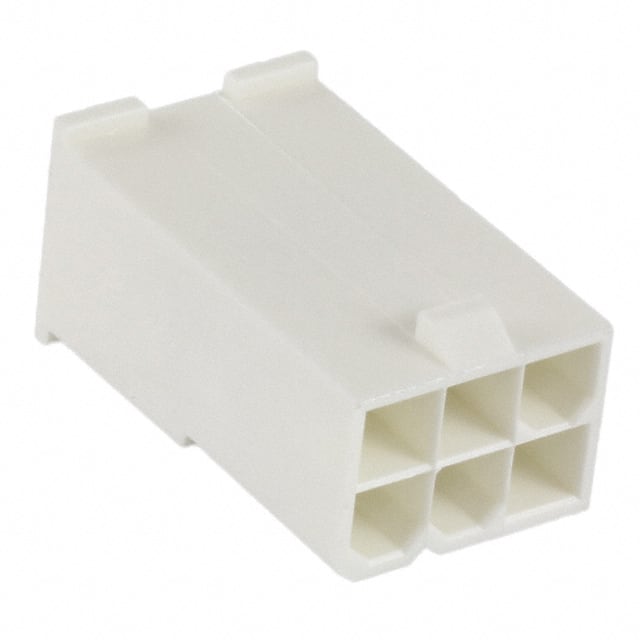 1586862-6 CONN PLUG HSG 6POS 4.20MM