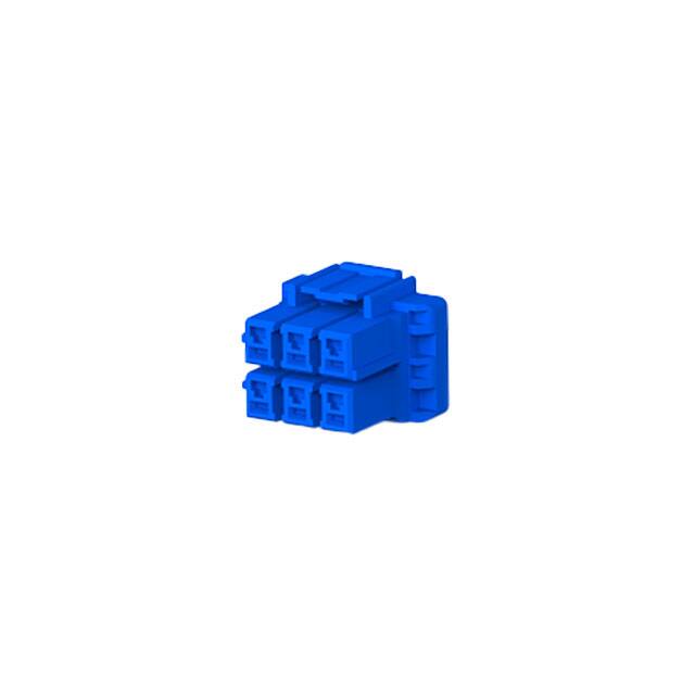 2-1376393-3 CONN PLUG HSG 6POS 5.00MM