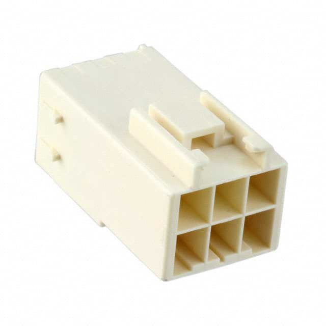 2005253-1 CONN RCPT HSG 6POS 3.96MM