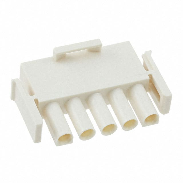 350809-3 CONN PLUG HSG 5POS 6.35MM