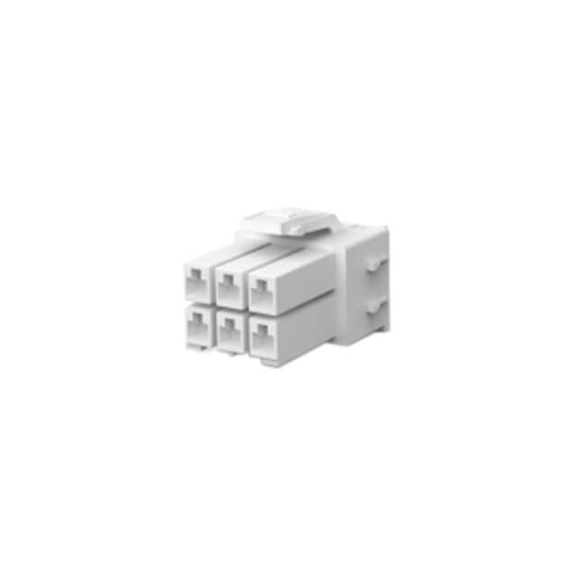 5-177901-1 CONN PLUG HSG 6POS 3.96MM