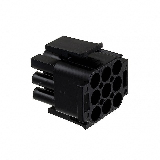 794537-1 CONN PLUG HSG 9POS 150C BLK