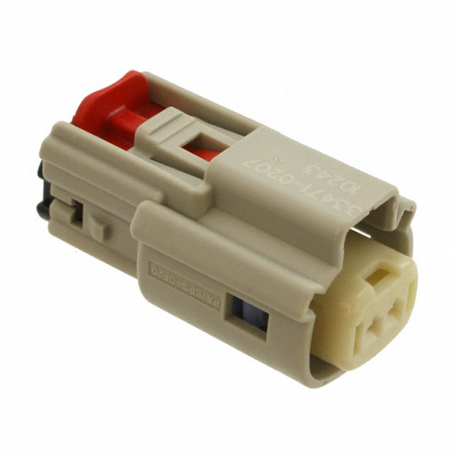 0334710207 CONN RCPT HSG 2POS 3.50MM