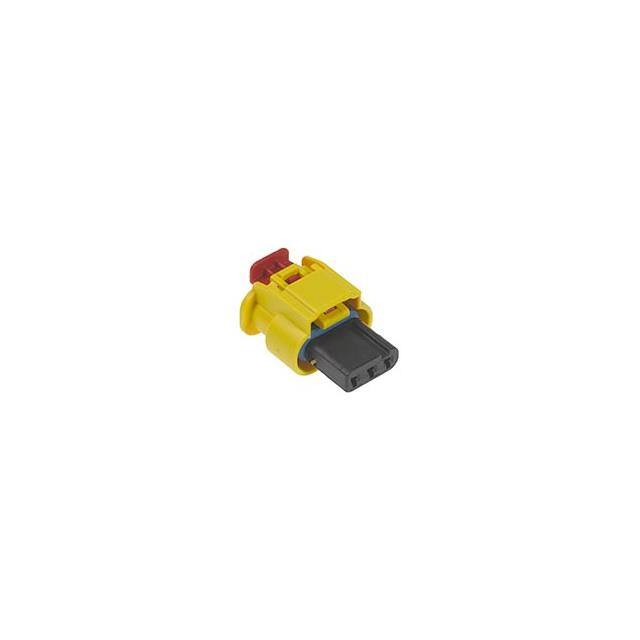 34900-3102 1.2MM SLD ASSY RCPT 1X3 YEL KEYB