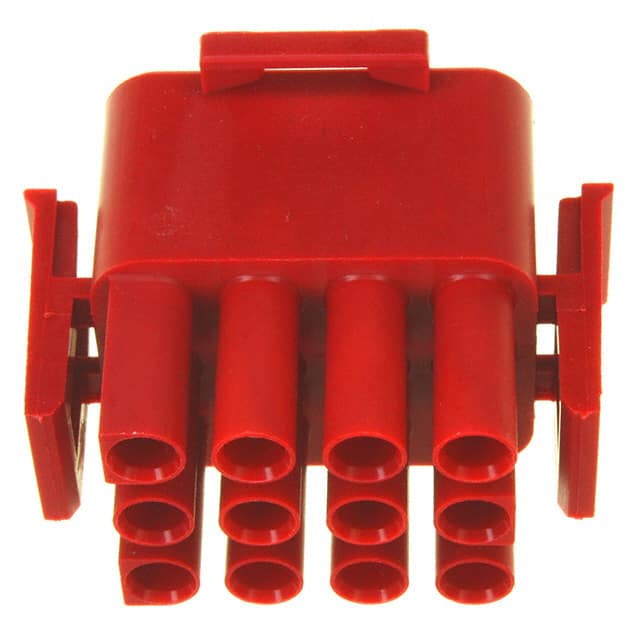 1-480708-2 CONN PLUG HSG 12POS RED