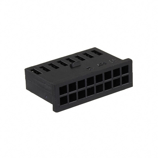 280366 CONN RCPT HSG 16POS 2.54MM