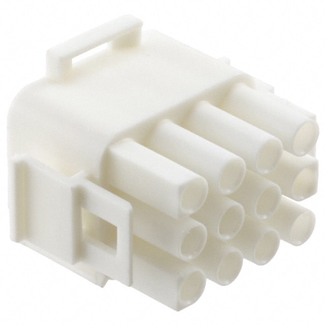 350735-4 CONN PLUG HSG 12POS
