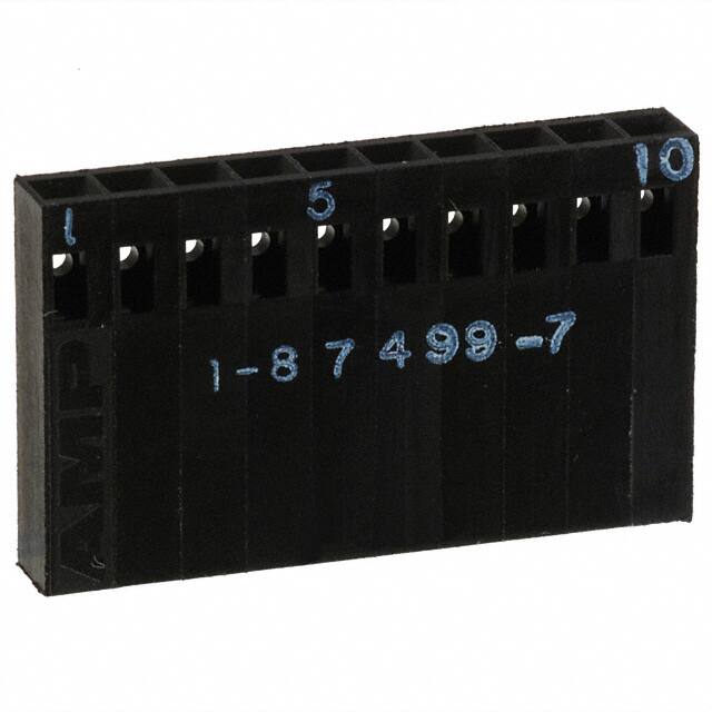 1-87499-7 CONN RCPT HSG 10POS 2.54MM