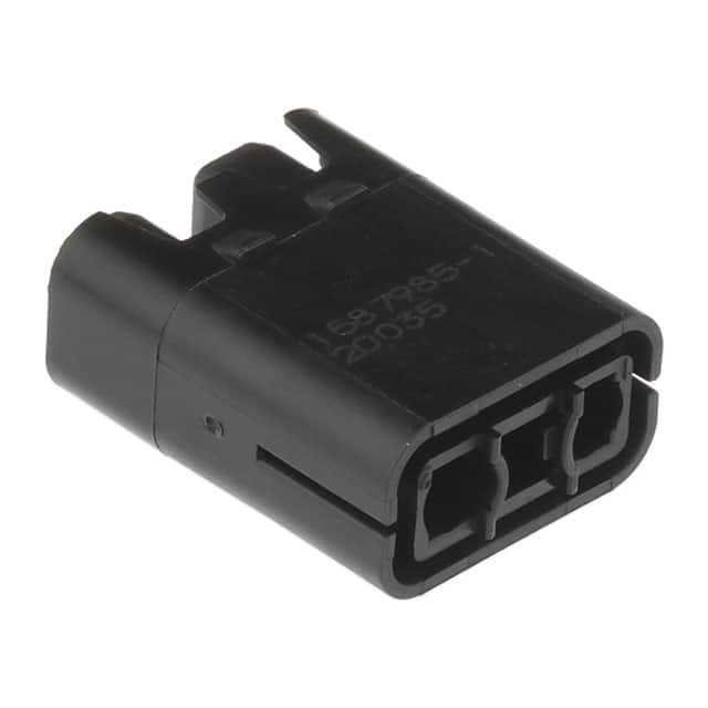 1587985-1 CONN RCPT HSG 2POS 10.40MM