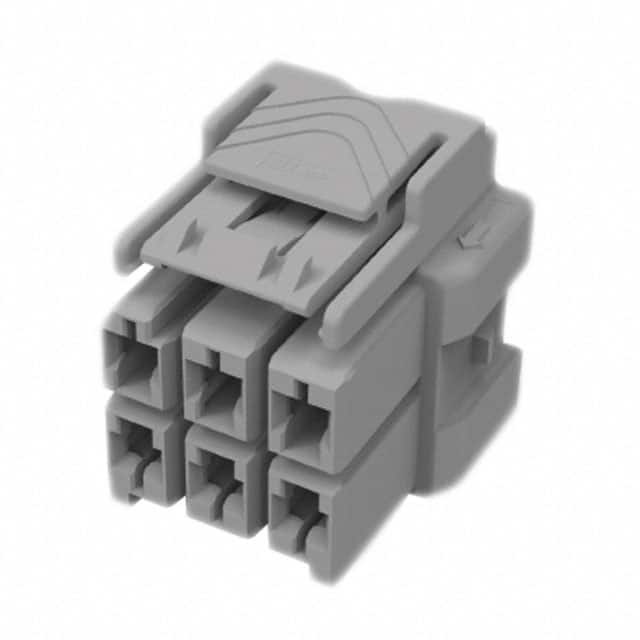 5-1971776-3 CONN PLUG HSG 6POS 6.00MM