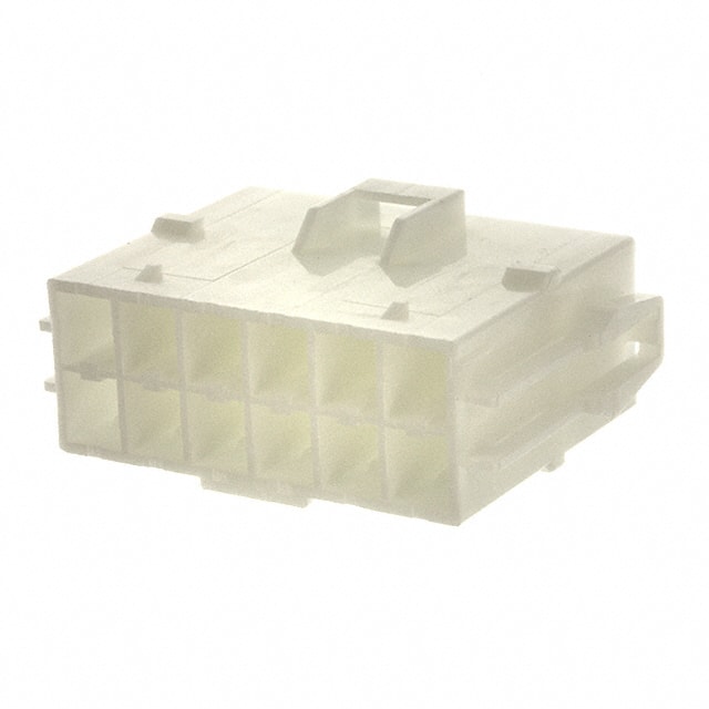 VLR-12V CONN RCPT HSG 12POS 6.20MM