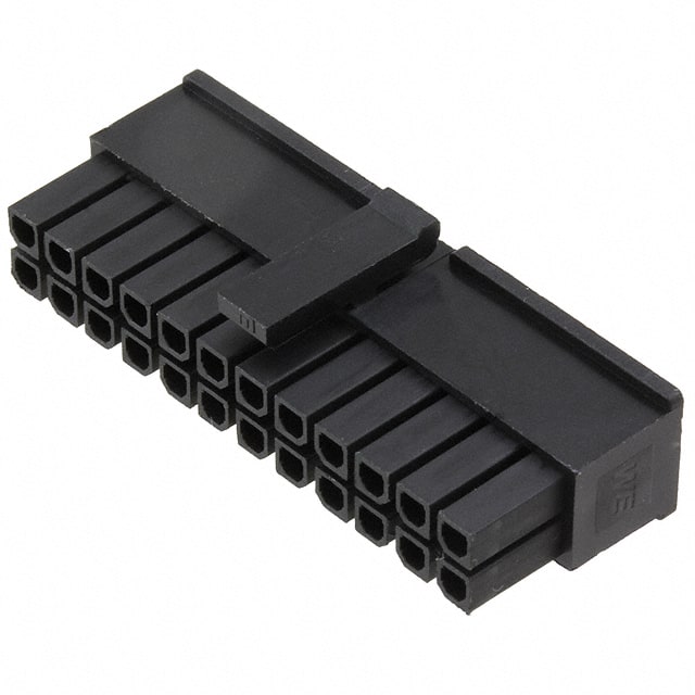 662024113322 CONN RCPT HSG 24POS 3.00MM