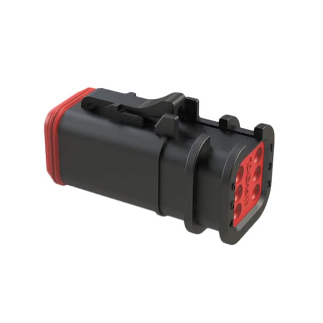 AT06-6S-OMBLK CONN PLUG HSG 6POS