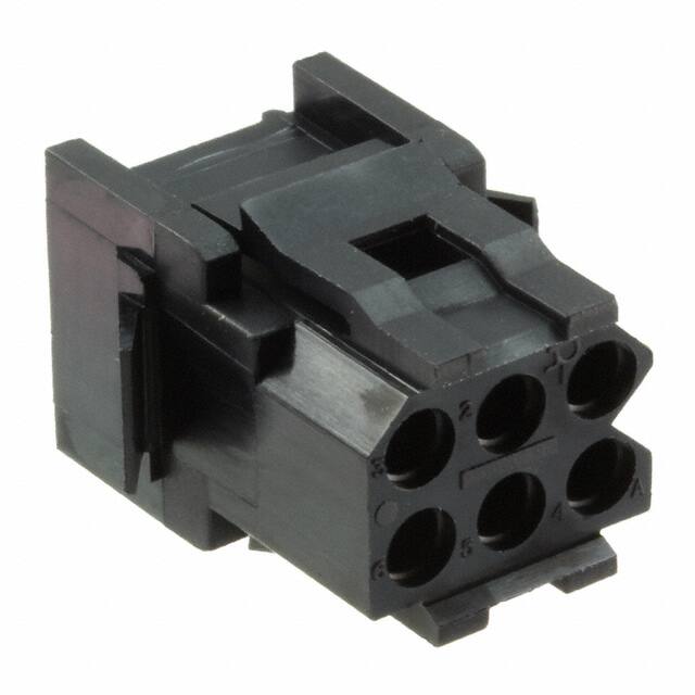 TST06RA00 CONN RCPT HSG 6POS 5.08MM