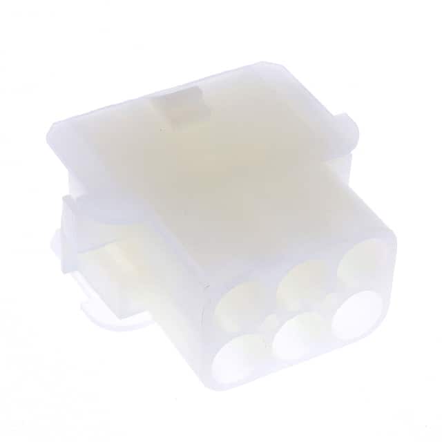 DME-F2-06-SQ CONN RCPT HSG 6POS 6.35MM