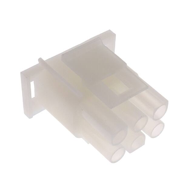 DME-M2-06-SQ CONN PLUG HSG 6POS 6.35MM
