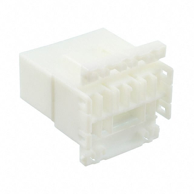 174932-1 CONN RCPT CAP HSNG 10POS DL WHT