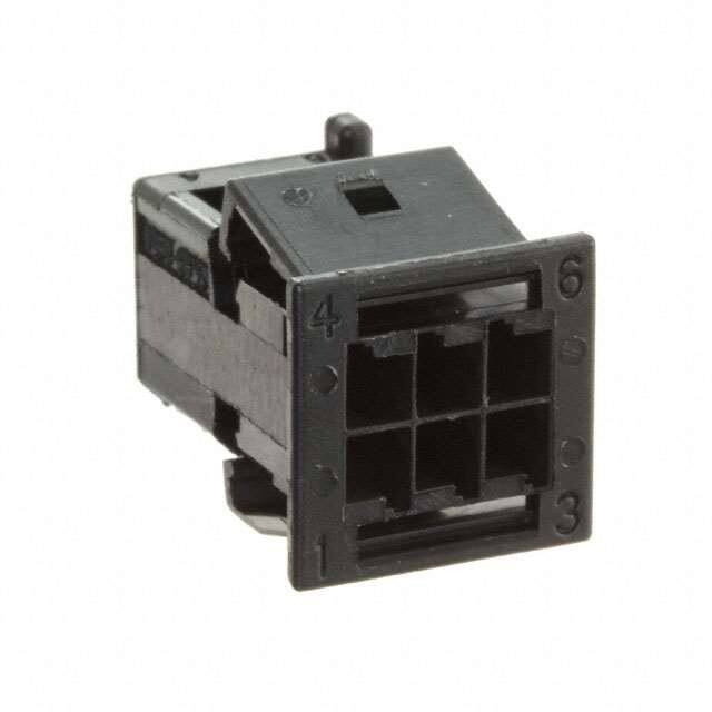 1-968291-2 CONN RCPT HSG 6POS 2.54MM